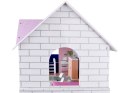 Domek drewniany dla lalek + basen winda mebelki ZA4835