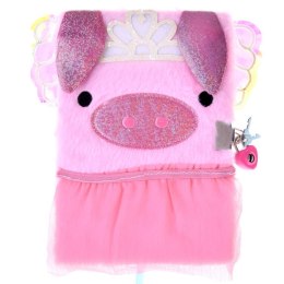 Notes sekretny pamiętnik na kluczyk różowa Świnka ZA4821