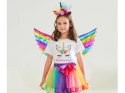 Strój Jednorożec spódniczka skrzydełka bal przebranie na karnawał ZA4804