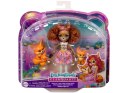 Enchantimals Lalka Filigree Fox zestaw lisia rodzinka Perk ZA5106
