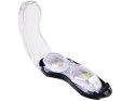 ZESTAW Okulary do pływania UV ANTI-FOG + zatyczki do uczu i nosa SP0792 BI