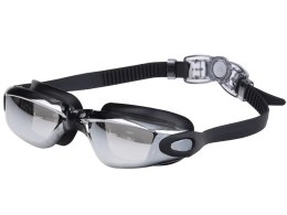 ZESTAW Okulary do pływania UV ANTI-FOG + zatyczki do uczu i nosa SP0792 SR