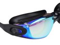 ZESTAW Okulary do pływania UV ANTI-FOG + zatyczki do uczu i nosa SP0792 ZL
