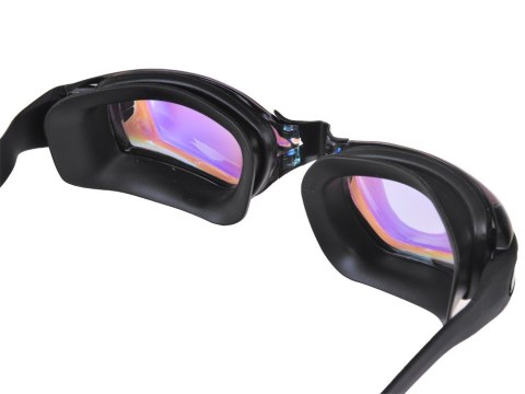 ZESTAW Okulary do pływania UV ANTI-FOG + zatyczki do uczu i nosa SP0792 ZL