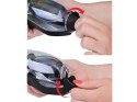 ZESTAW Okulary do pływania UV ANTI-FOG + zatyczki do uczu i nosa SP0792 ZL