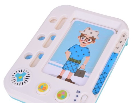 Edukacyjny Tablet dla dzieci do nauki kolorów - Interaktywna gra ZA5237