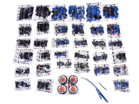 Klocki techniczne 1816-elementów Auto sportowe Cobra-427 ZA5307