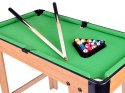Kompletny Zestaw Stół Bilard i akcesoria gra towarzyska dla dzieci GR0687
