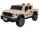 Duże auto PICKUP na akumulator elektryczne dla dzieci 2os 4x4 paka PA0329