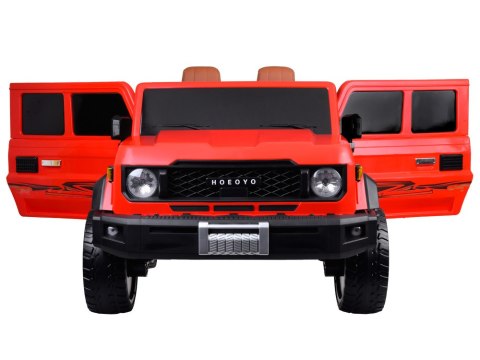 Duże auto PICKUP na akumulator elektryczne dla dzieci 2os 4x4 paka PA0329