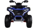 Duży quad na akumulator dla dziecka 4x4 PA0328 Niebieski