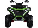 Duży quad na akumulator dla dziecka 4x4 PA0328 Zielony
