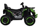 Duży quad na akumulator dla dziecka 4x4 PA0328 Zielony