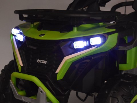 Duży quad na akumulator dla dziecka 4x4 PA0328 Zielony