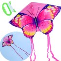 Lekki Latawiec MOTYL Bajecznie kolorowy latawiec dla dzieci ZA5570