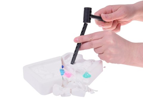 Mały archeolog wykopaliska kopalnia diamentów kamieni szlachetnych ZA5594