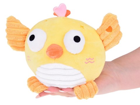 Pluszowa interaktywna piłka ptak KURA Nagrywa gra melodyjki wibruje ZA5575