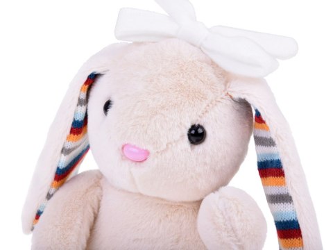 Pluszowy króliczek pozytywka przytulanka maskotka kołysanka ZA5585