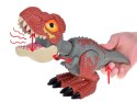 Ruchomy DINOZAUR Tyranozaur Rex Dźwięk + światło CZERWONY ZA5589