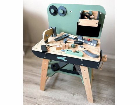 Warsztat drewniany dla małego majsterkowicza narzędzia dla dzieci ZA5616