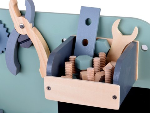 Warsztat drewniany dla małego majsterkowicza narzędzia dla dzieci ZA5616