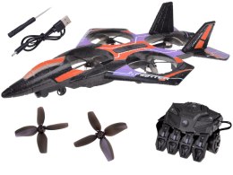 Zdalnie sterowany dron combat -pojazd latający+kolorowe diody RC0704 PO