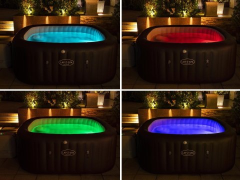 Bestway Lay-z-Spa Maldives Pro7 2025 jacuzzi WiFi aplikacja LED 5-7os 6001U