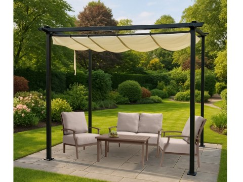 PERGOLA ogrodowa Para Sole ESTIVO Altana tarasowa 3x3x2,4m SP0835