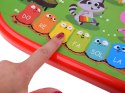 Edukacyjne interaktywne organki ze zwierzątkami odgłosy melodie ZA5955