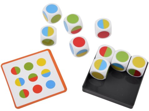 Gra układanka na spostrzegawczość koncentracja kolorowe wzory GR0761