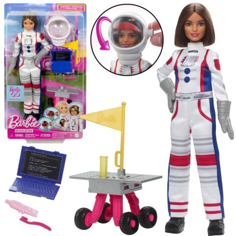 Mattel Barbie You Can Be Anything lalka ASTRONAUTKA + akcesoria ZA6051