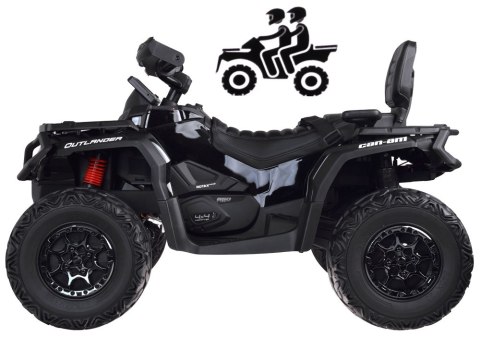 Quad na akumulator dla dzieci 2 osob CAN-AM OUTLANDER 4x4 Panel LED PA0326