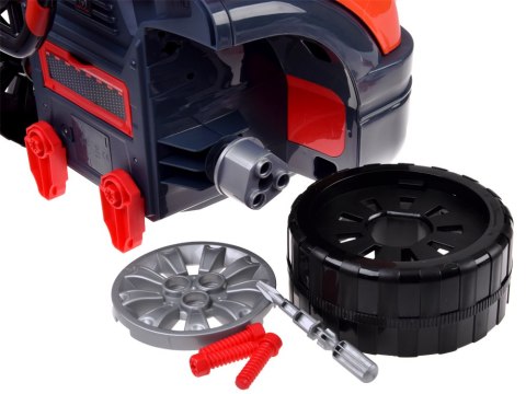 Zestaw mechanika: Ruchomy WARSZTAT SAMOCHODOWY + światło i dźwięk ZA5738