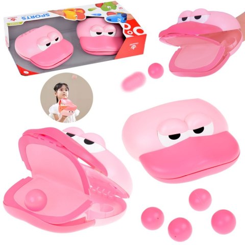 Zestaw sportowy - gra zręcznościowa Wyrzutnia FLAMING + 4 piłki ZA5604