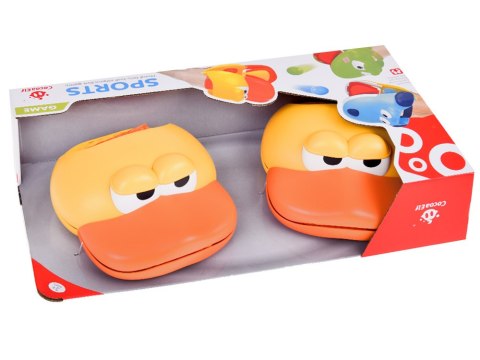 Zestaw sportowy - gra zręcznościowa Wyrzutnia KACZKA + 4 piłki ZA5604