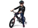 RoyalBaby Rower 14" Space Shuttle + pchacz Rower dziecięcy z kółkami bocznymi RB14-22