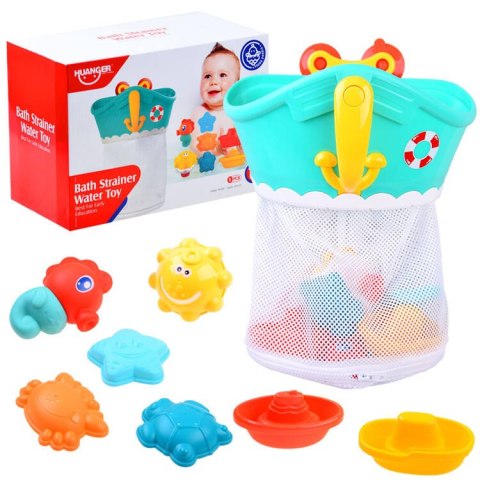 Statek organizer kolorowe Zabawki do wody ZA3408