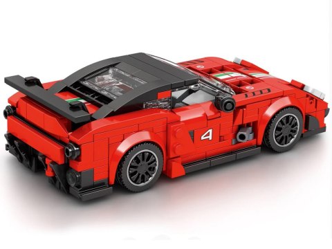 Klocki techniczne Supersportowe auto CZERWONE spojler 413-ele ZA5261