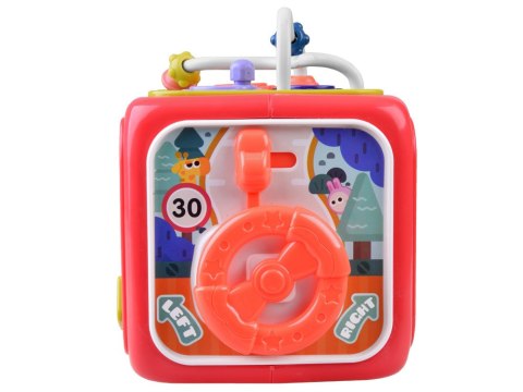 Kostka interaktywna edukacyjna pianinko przeplatanka sorter ZA4275 RO