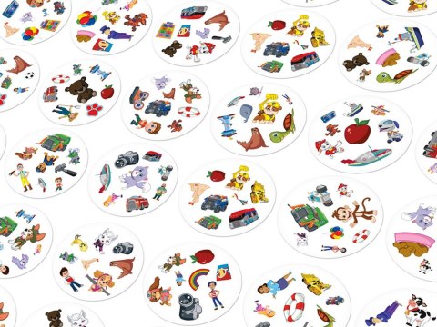 Rebel Karciana gra Dobble Psi Patrol - okrągłe karty do gry GR0759