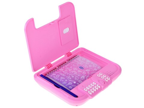 Interaktywny kodowany SEKRETNY PAMIĘTNIK 2w1 Magiczny Jednorożec ZA5769