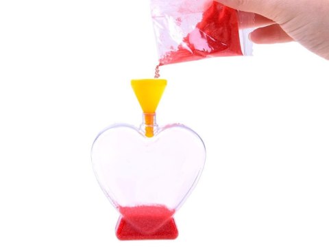 Kreatywny zestaw obrazek piasek w butelce wisiorek ozdoba ZA2876