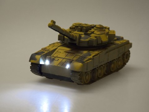 Czołg RC na Pilota Obracana Wieżyczka Światła Realistyczne dźwięki RC0728