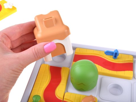 Gra planszowa ŚCIEŻKI - rozwiązywanie logicznych łamigłówek 48 zdań ZA5818