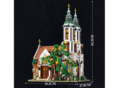 Klocki techniczne Świecący Kościół Św. Andrzeja w Krakowie 3087-ele ZA5804