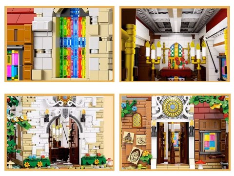 Klocki techniczne Świecący Kościół Św. Andrzeja w Krakowie 3087-ele ZA5804