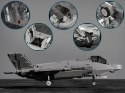 Klocki techniczne amerykański myśliwiec F-35 Lighting II 1600ele ZA5799