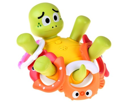 Żółwik Interaktywna Zabawka do kąpieli Żółw z Fontanną Wody ZA5819