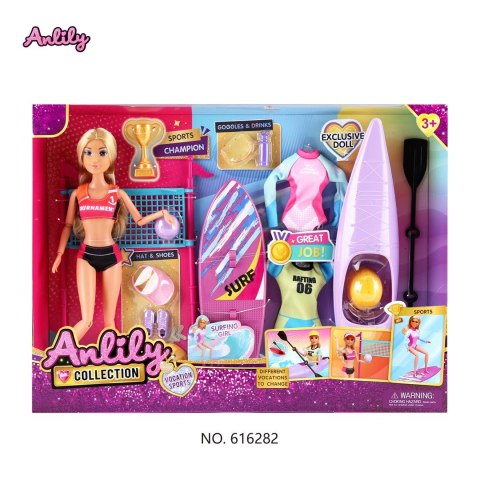 Lalka Olga na Wakacjach + Akcesoria