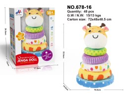 Miękka Piramida dla Najmłodszych Żyrafa